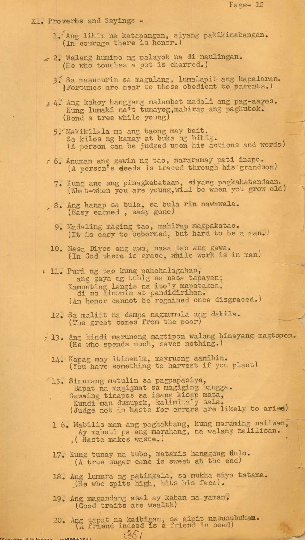 14 
