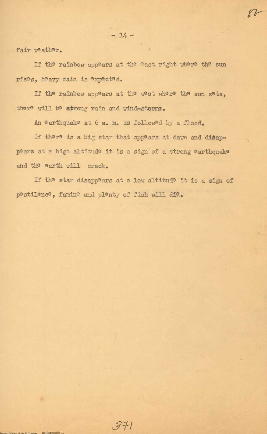 14 
