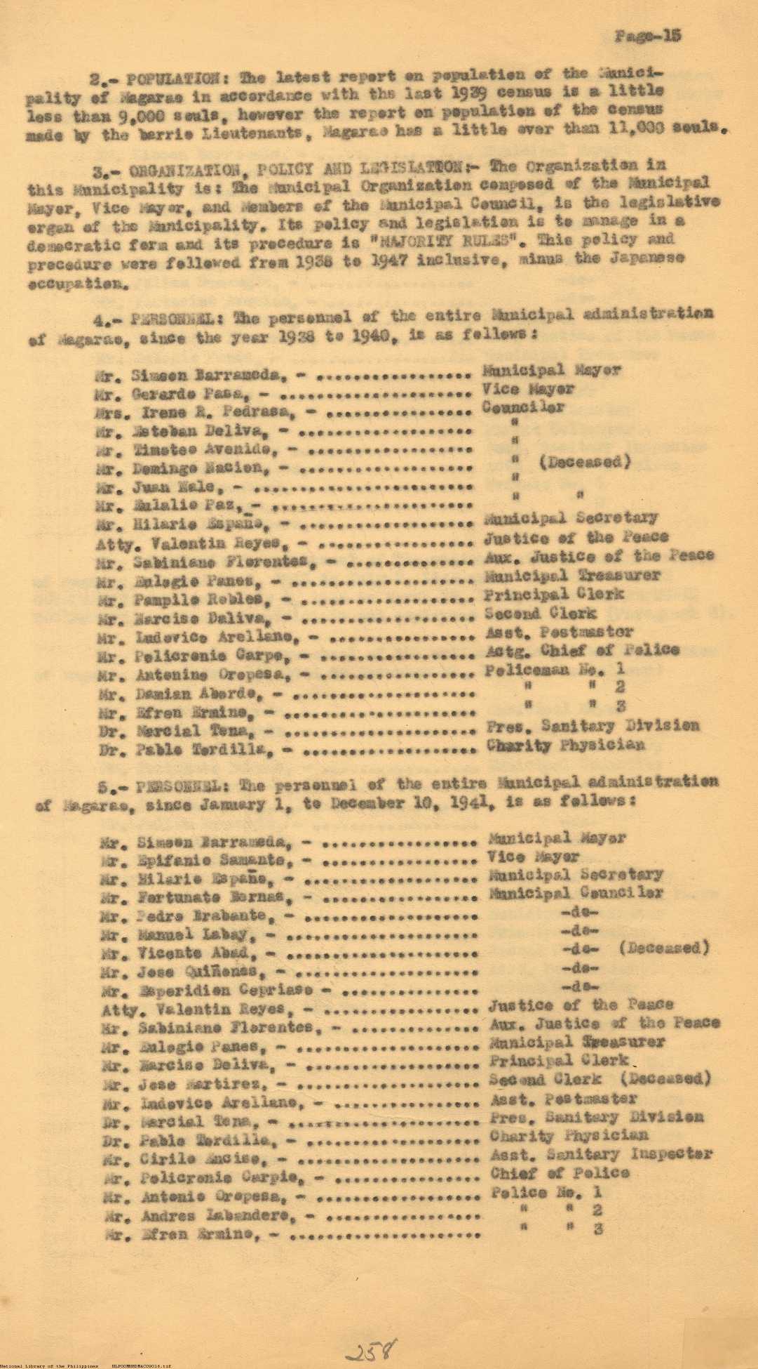 15 
