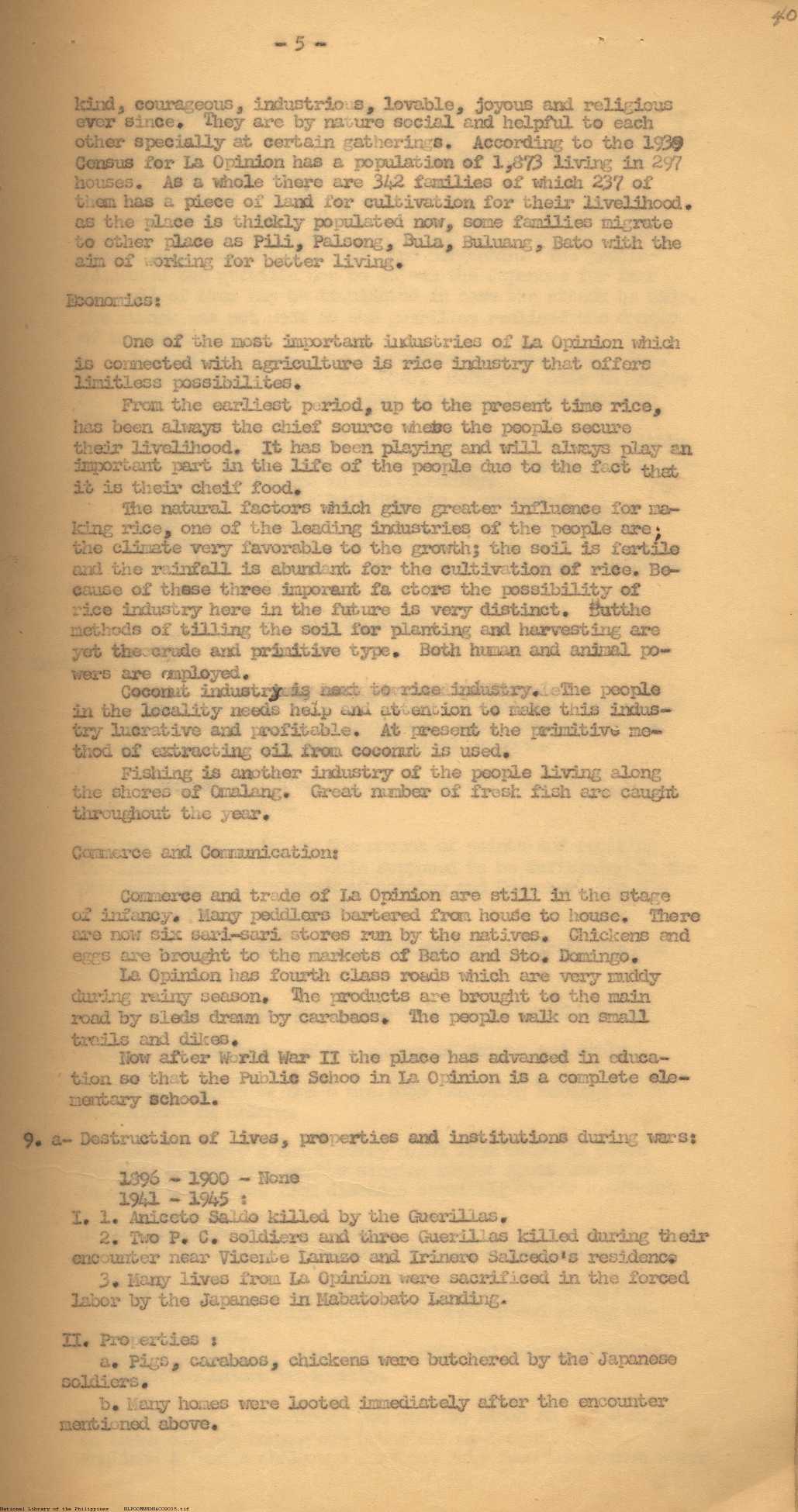 5 
