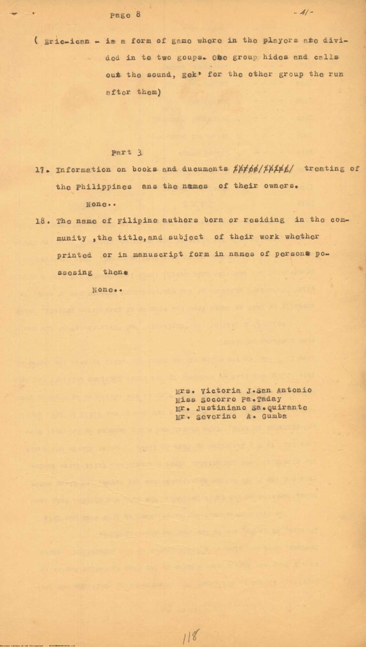 8 
