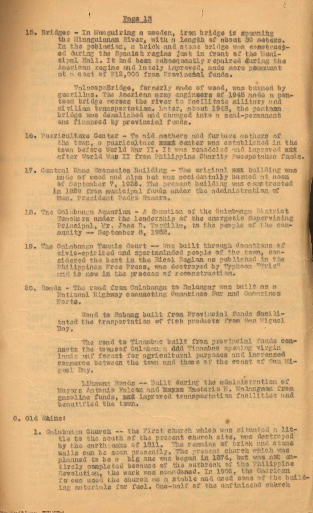13 
