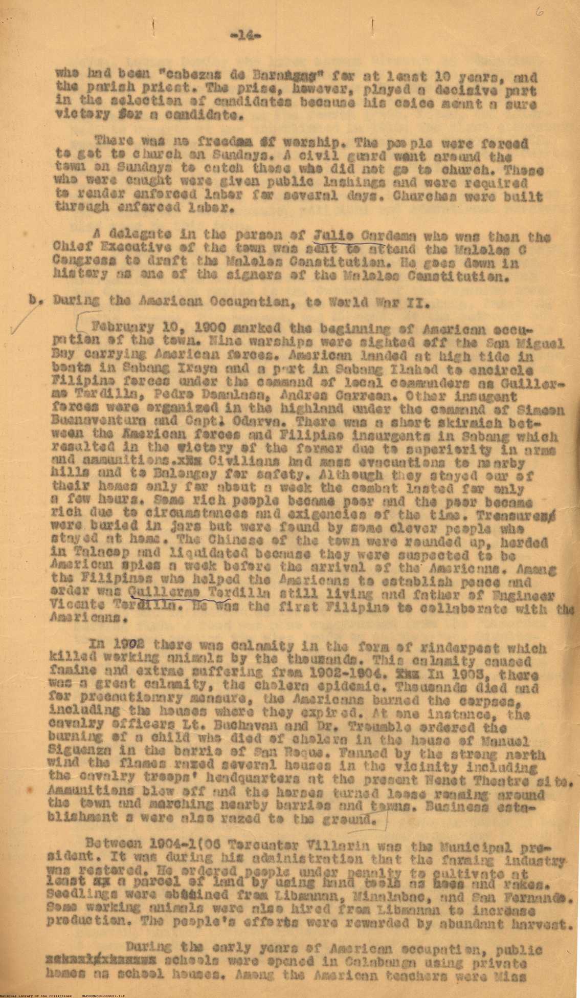 15 
