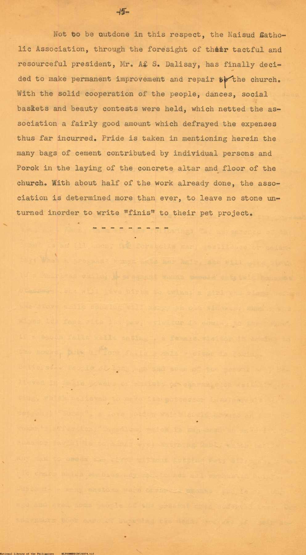 15 
