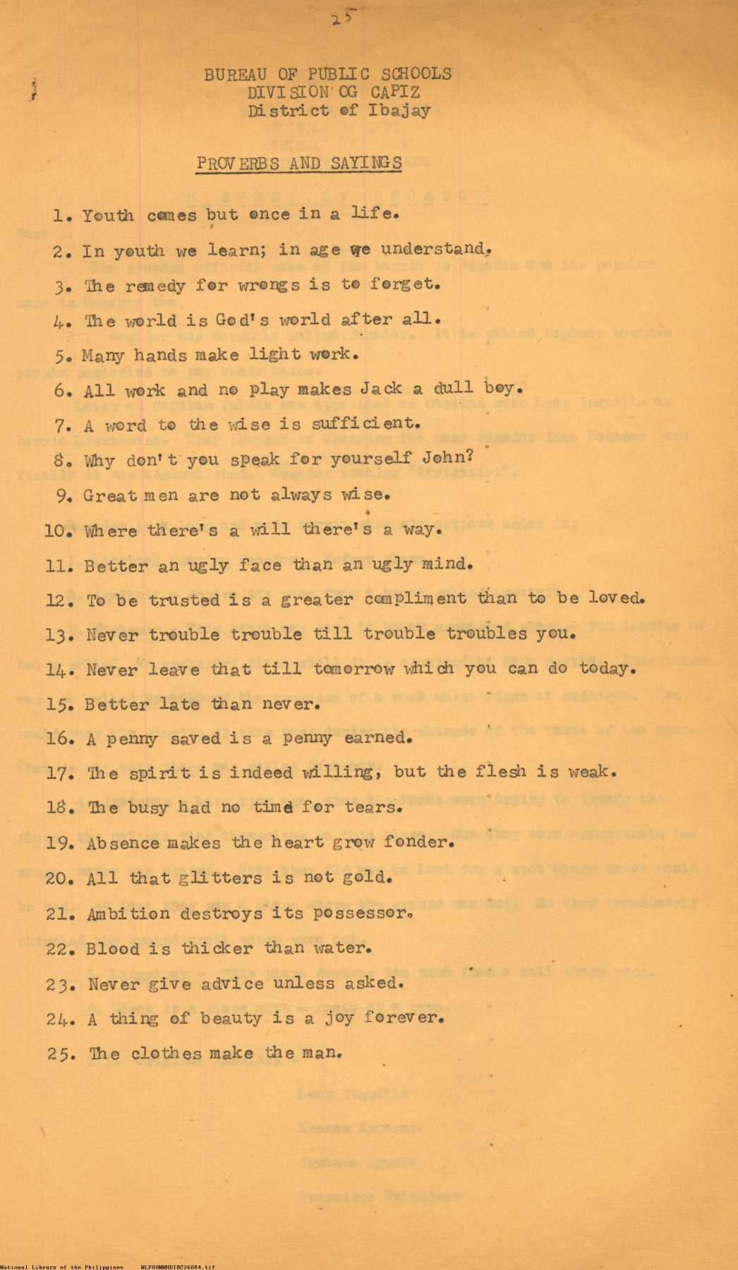 25 
