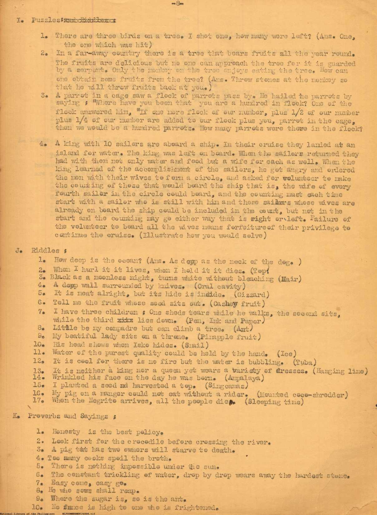 8 
