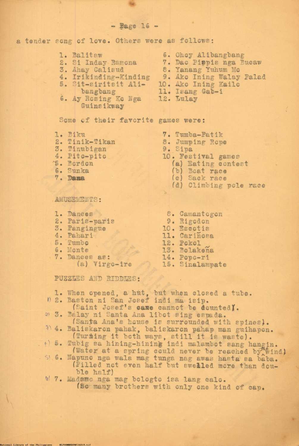 16 
