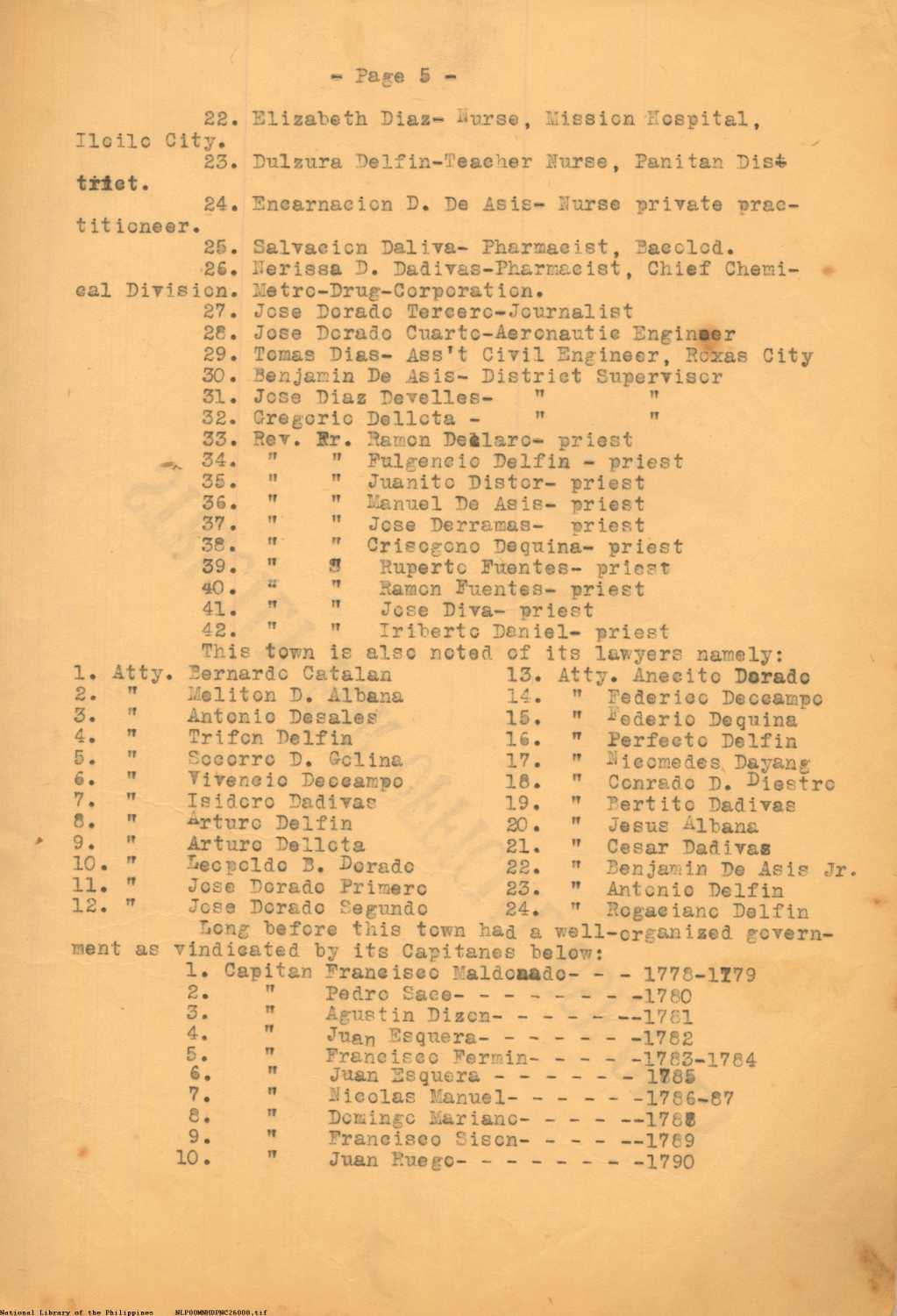5 
