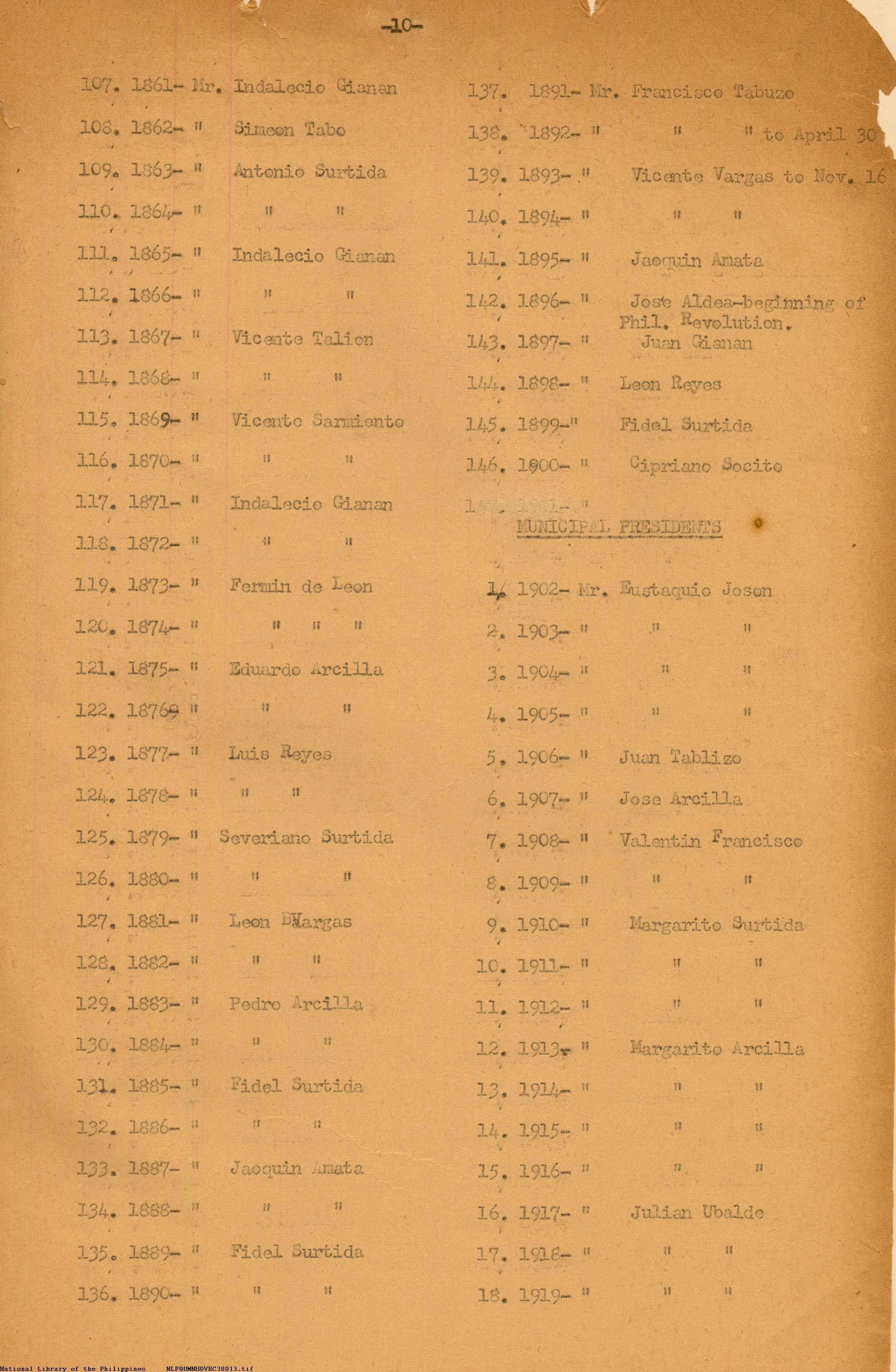 10 
