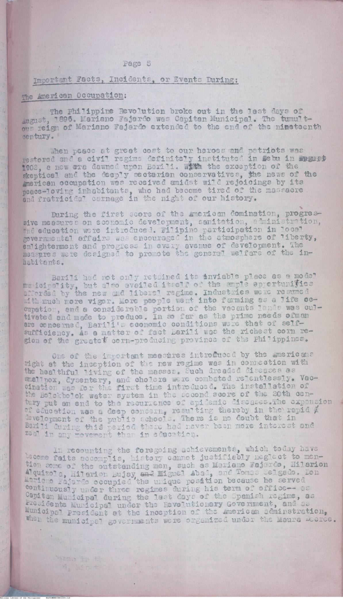 5 
