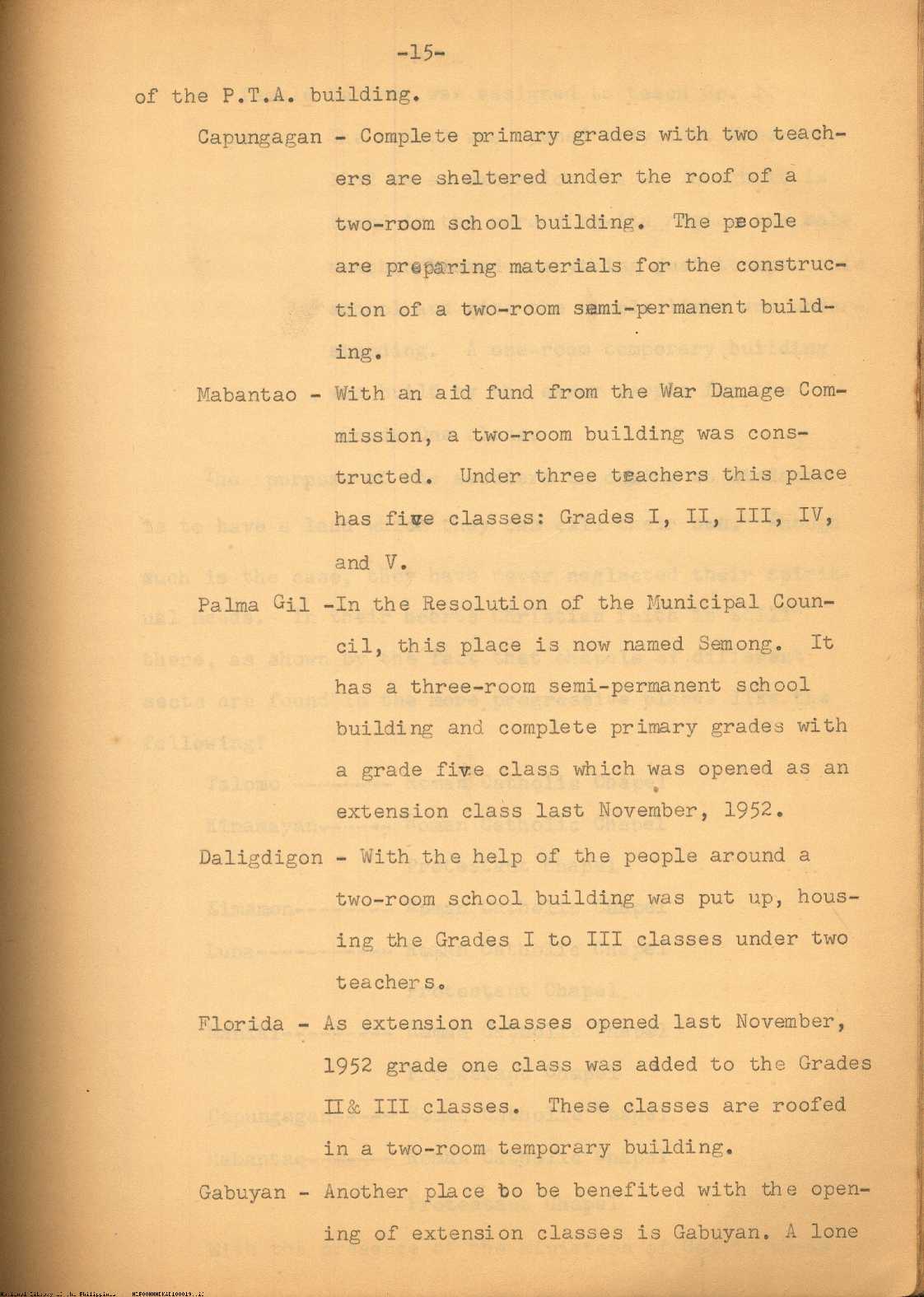 15 
