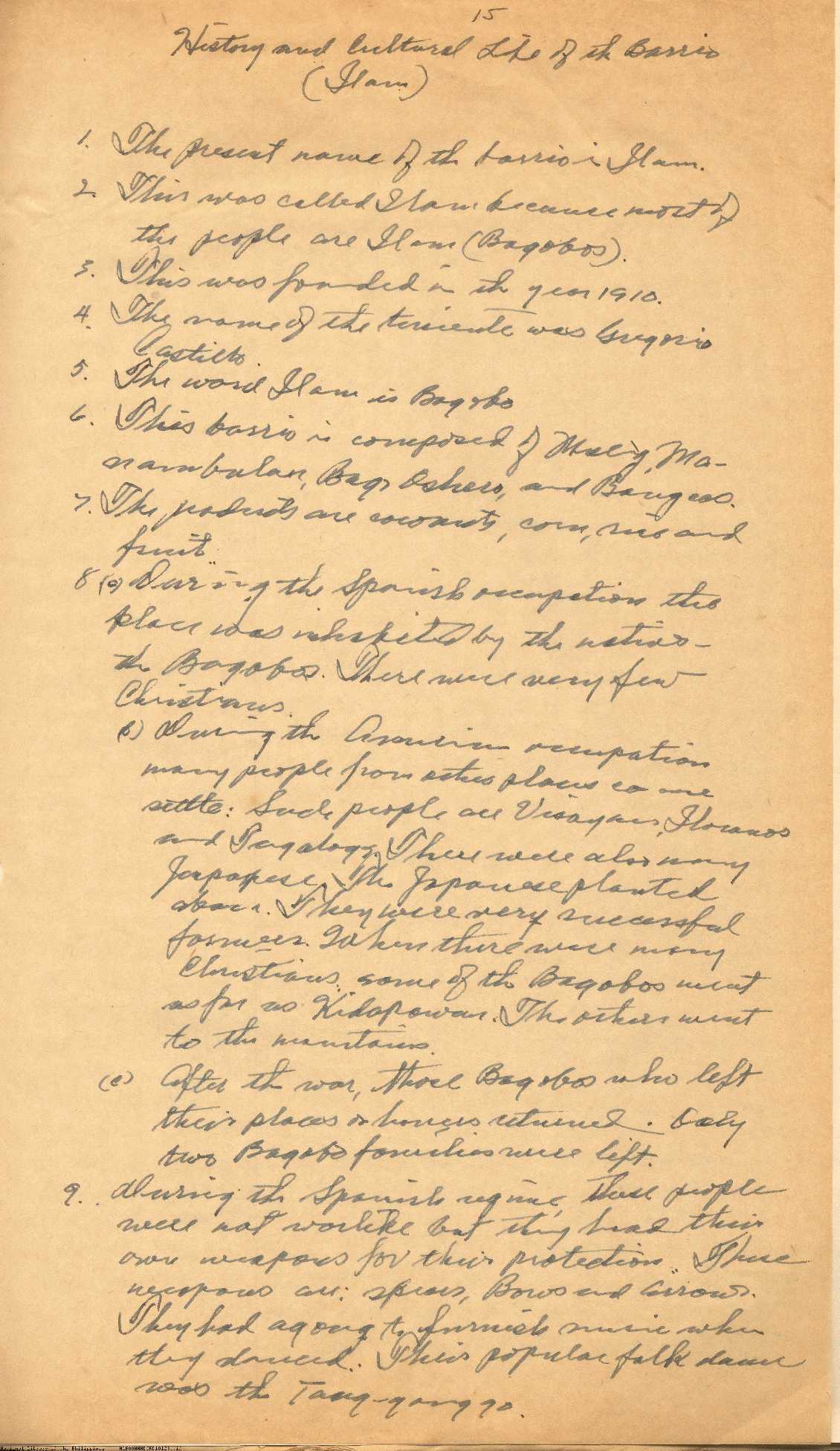 15 
