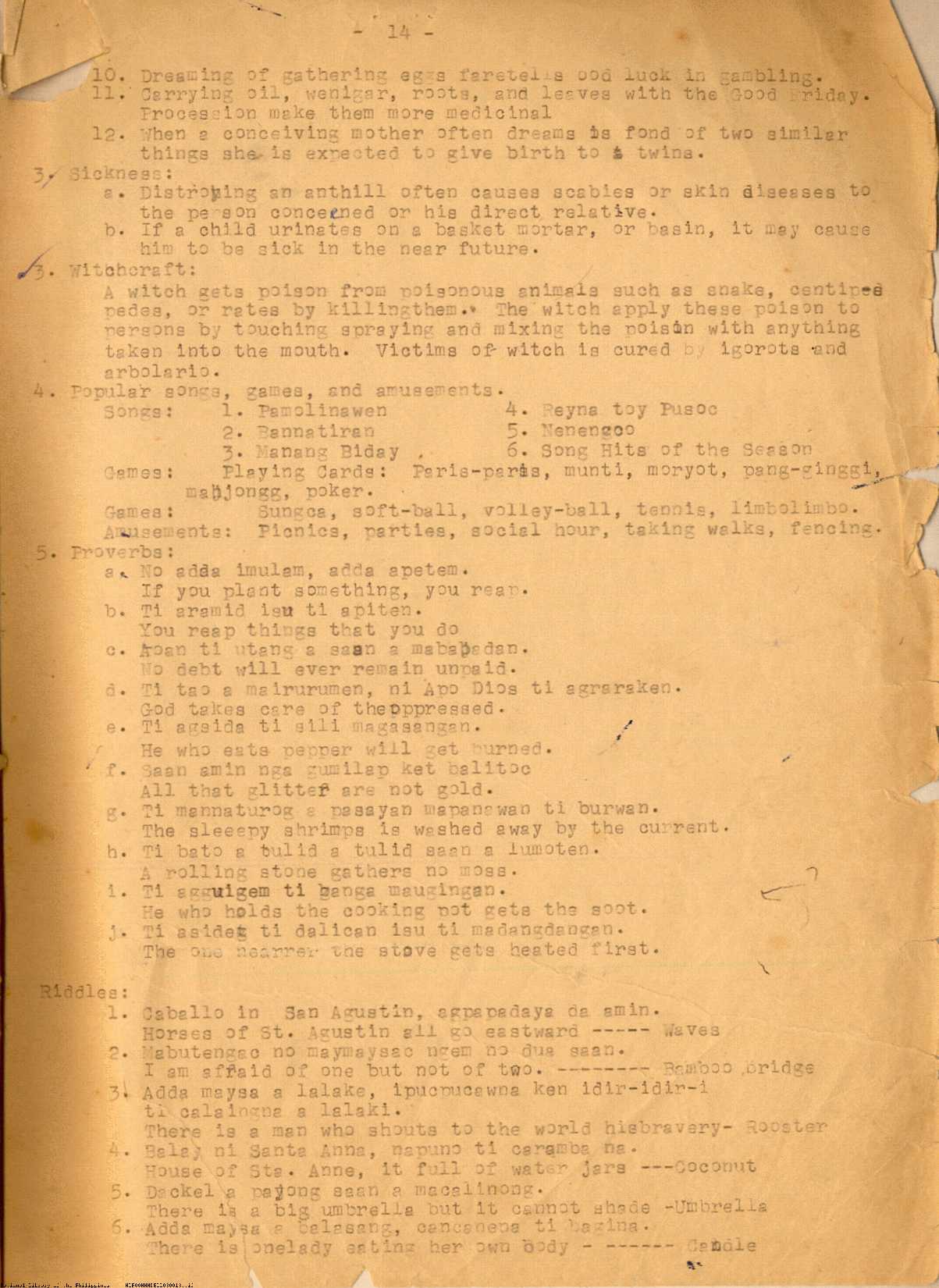14 
