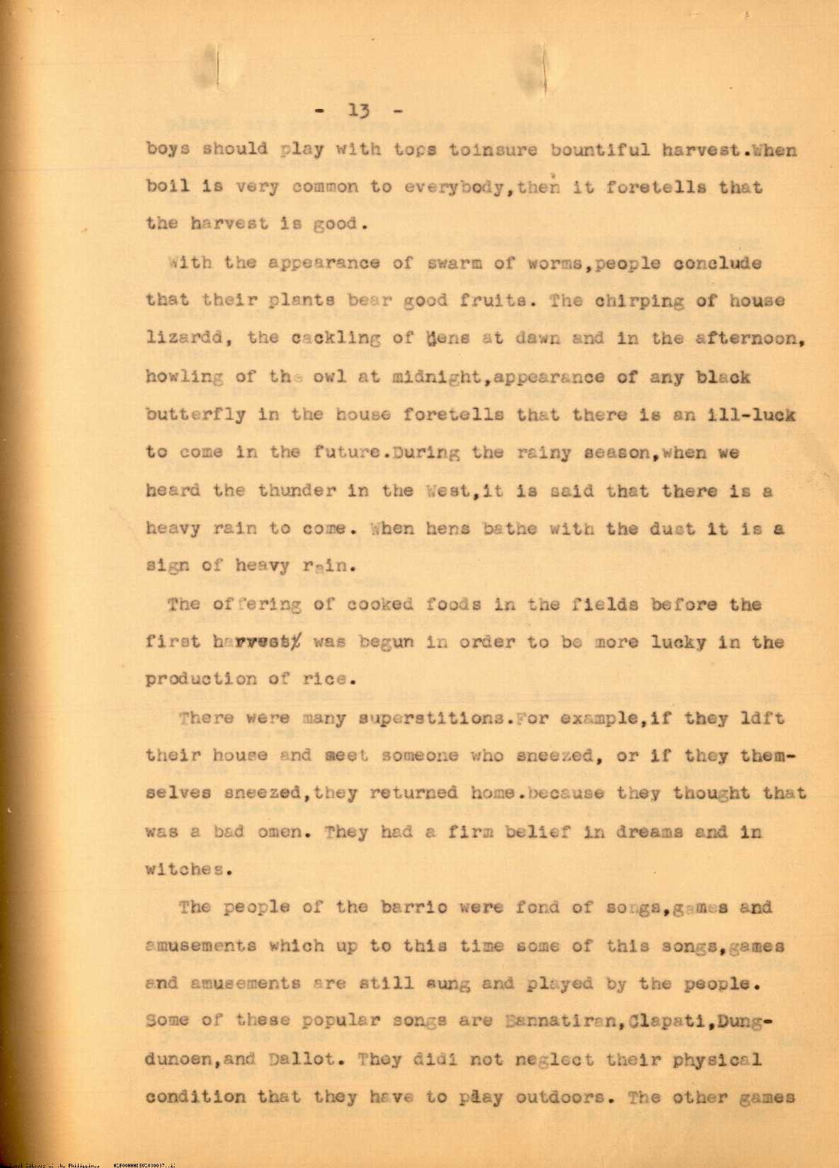 13 
