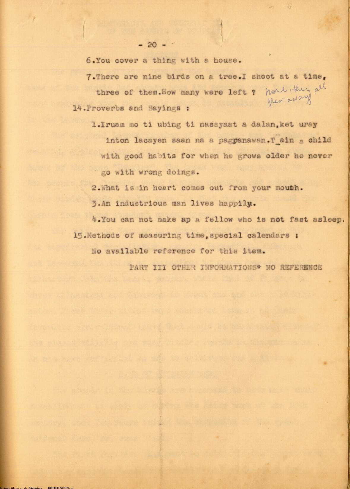 20 
