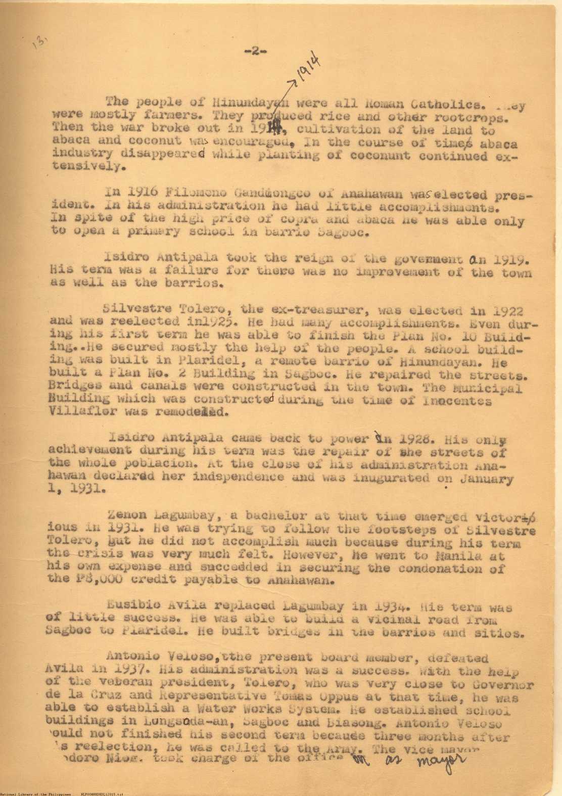 15 
