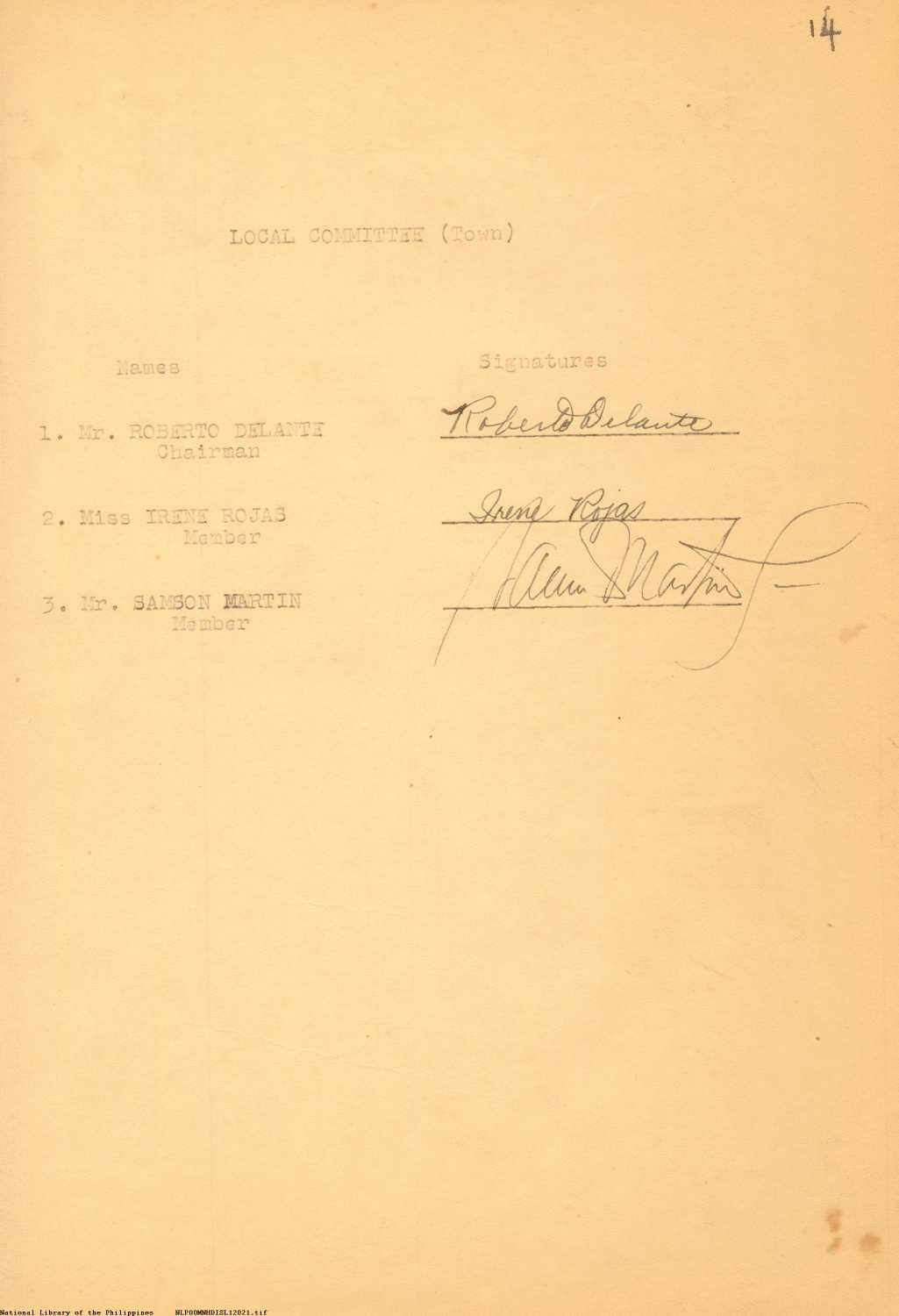 14 
