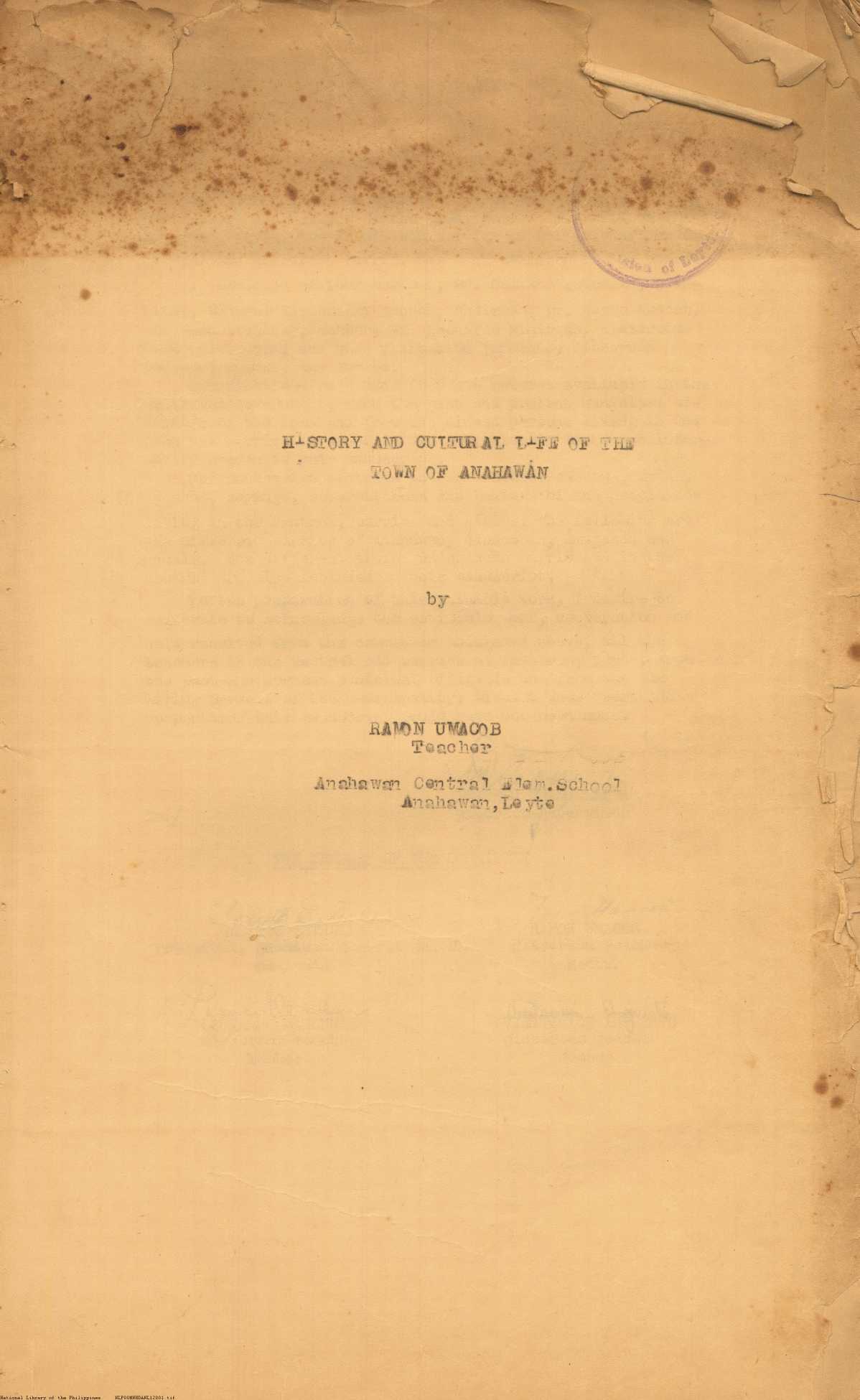 1 
