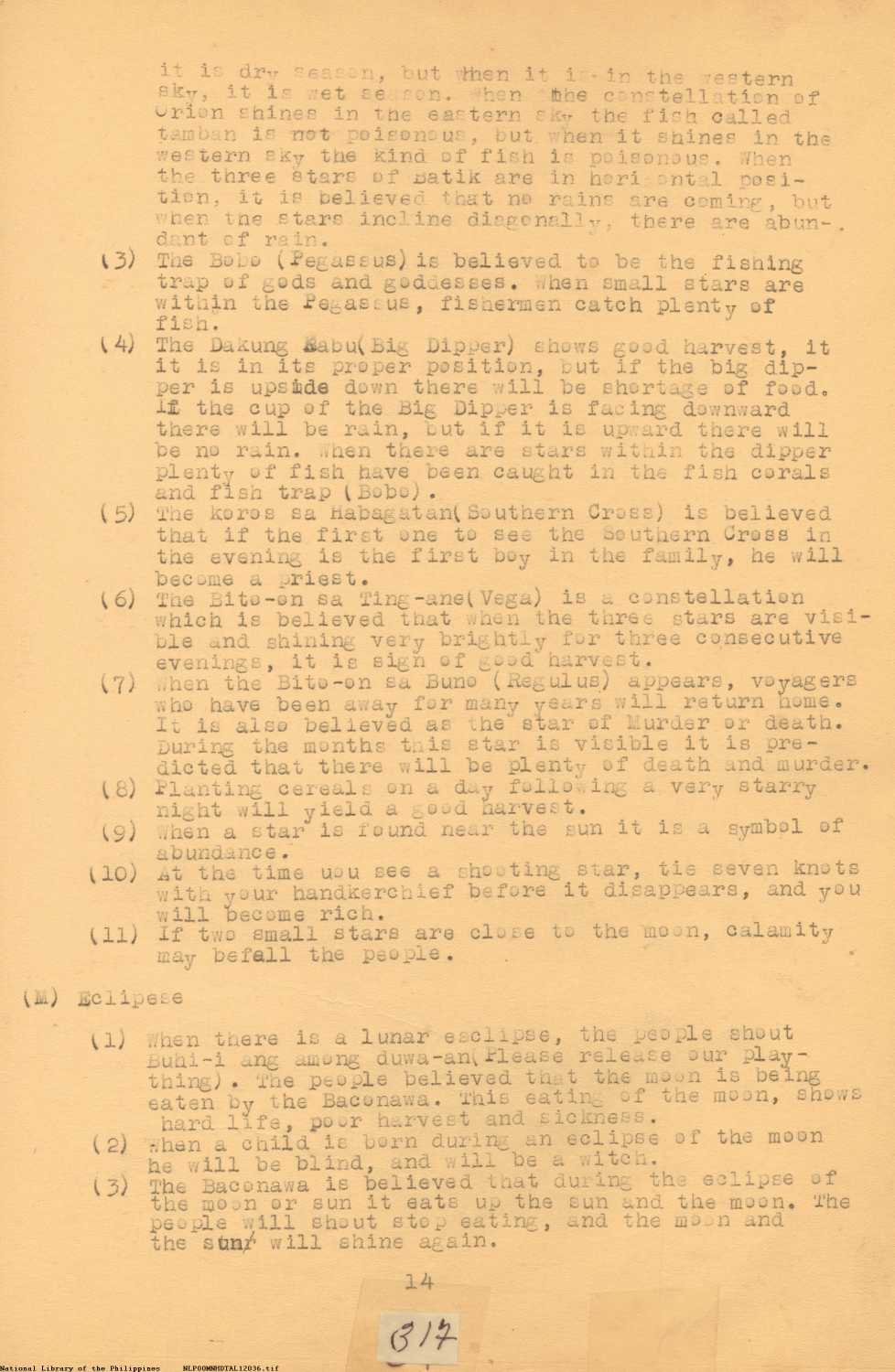 14 
