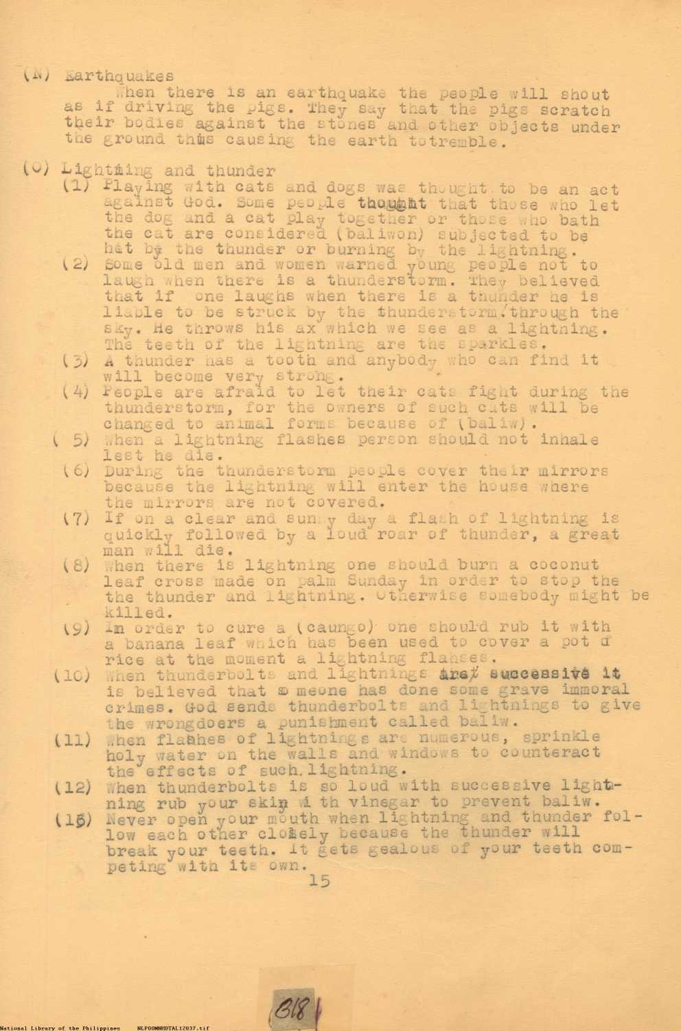 15 
