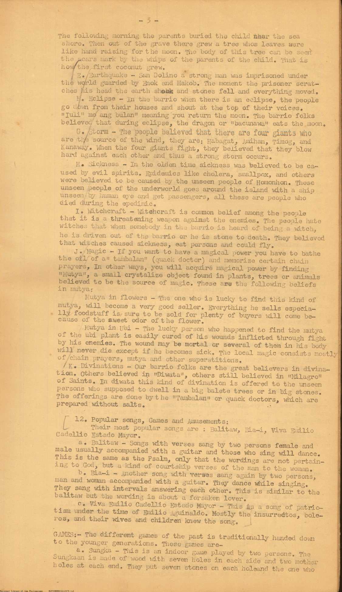 5 

