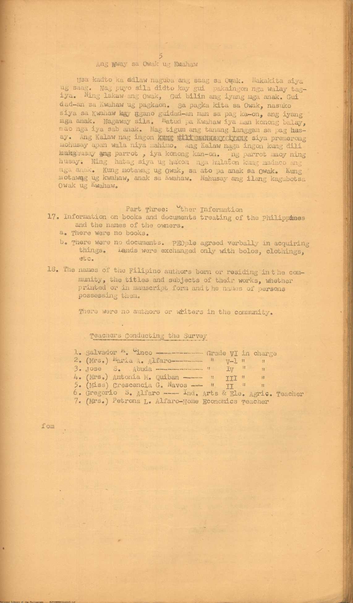 5 
