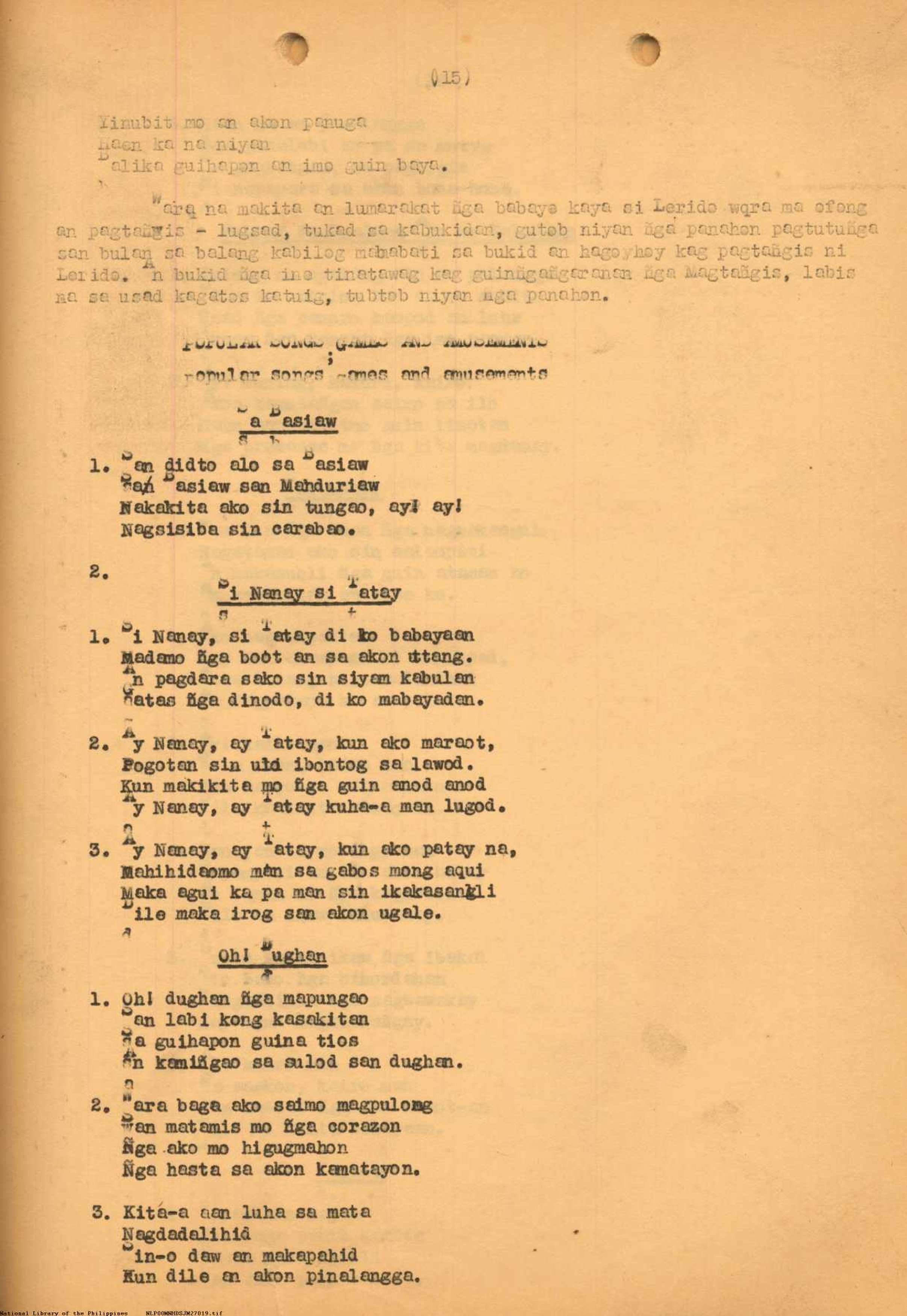 15 
