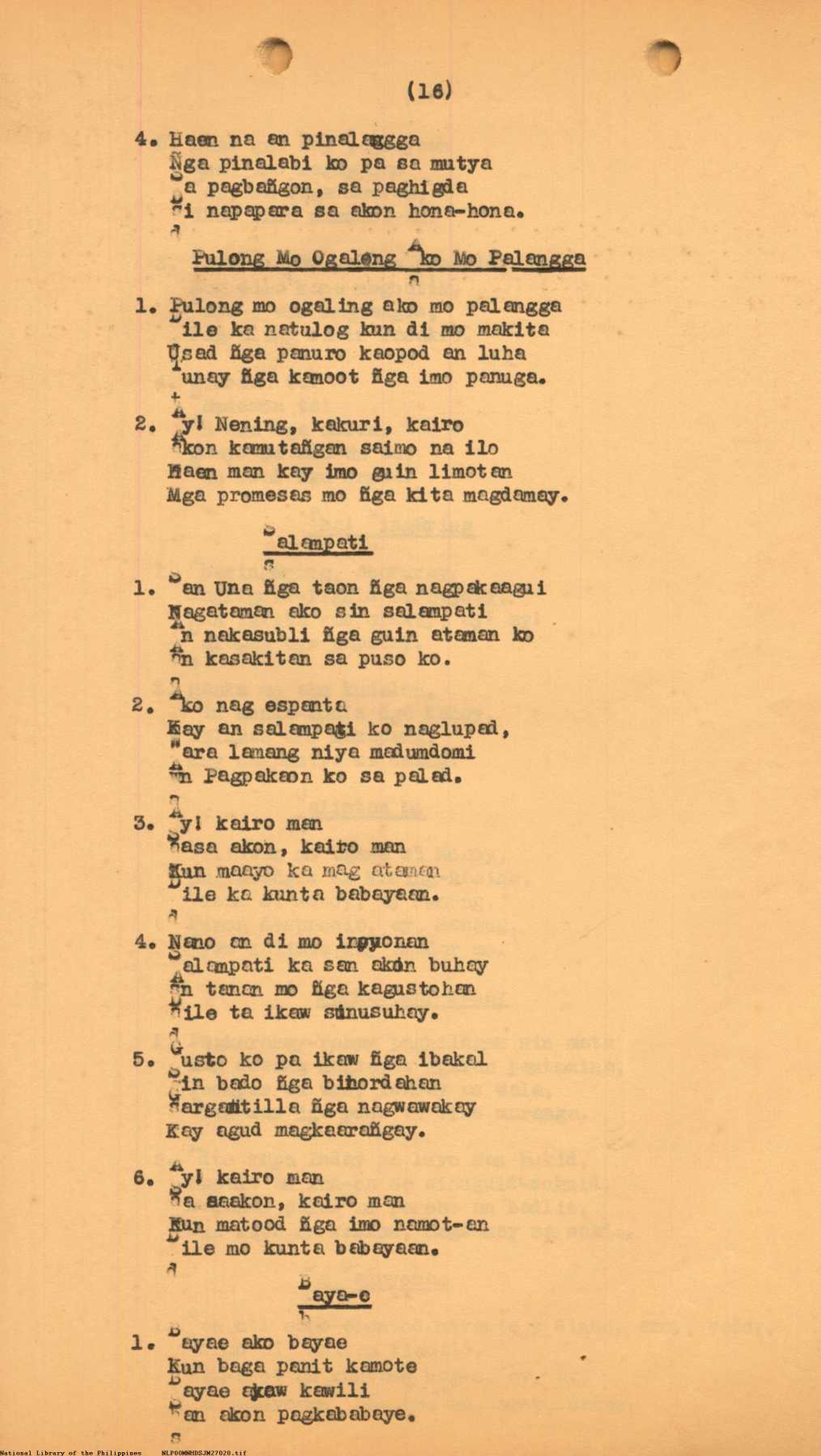 16 

