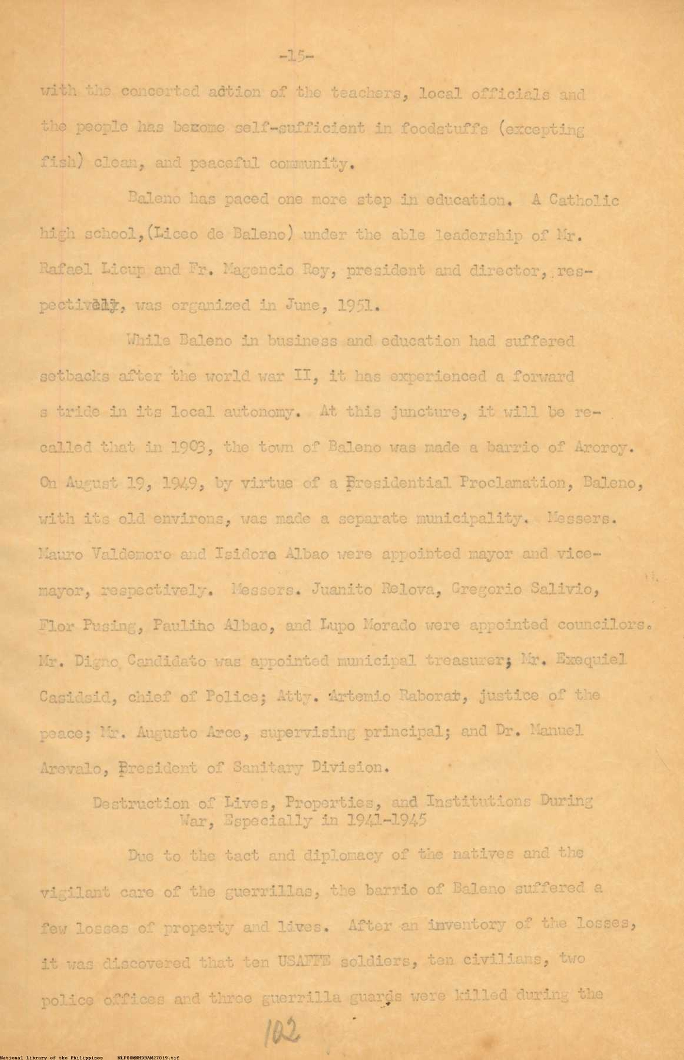 15 

