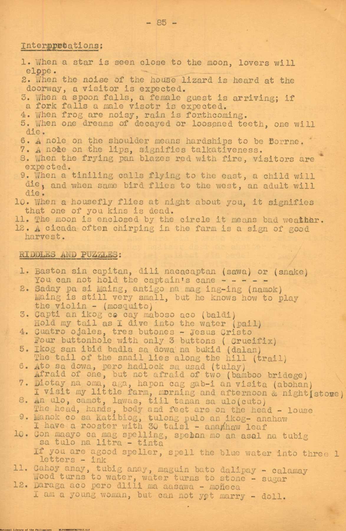 13 
