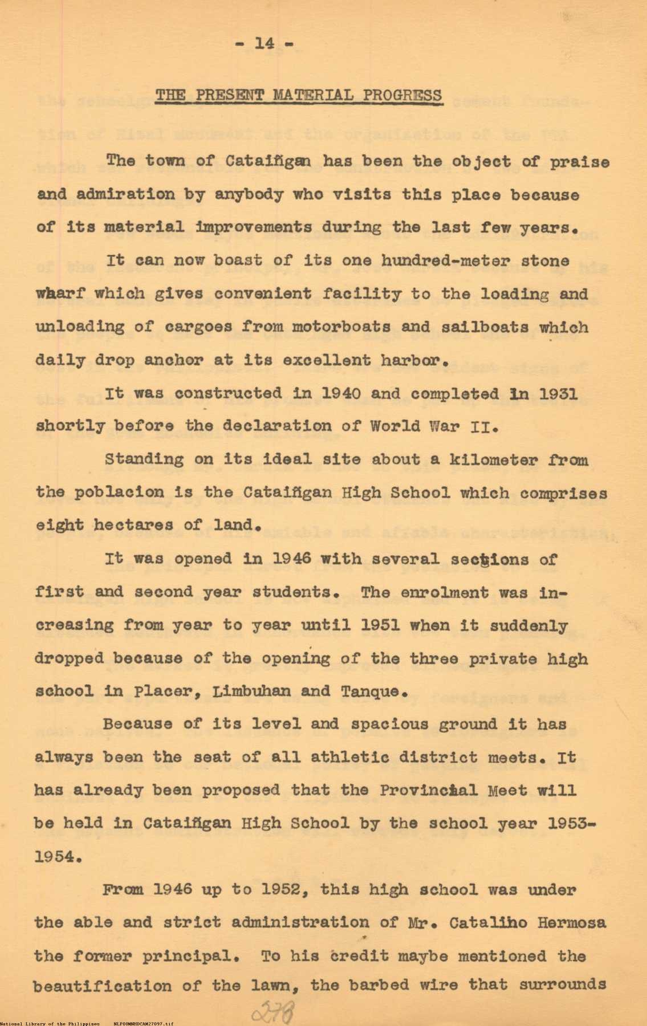 14 
