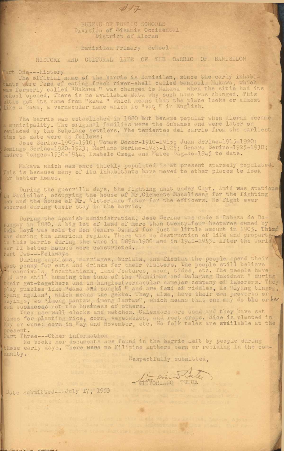 1 
