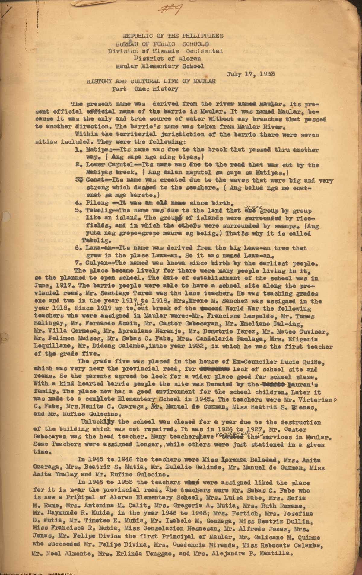 1 
