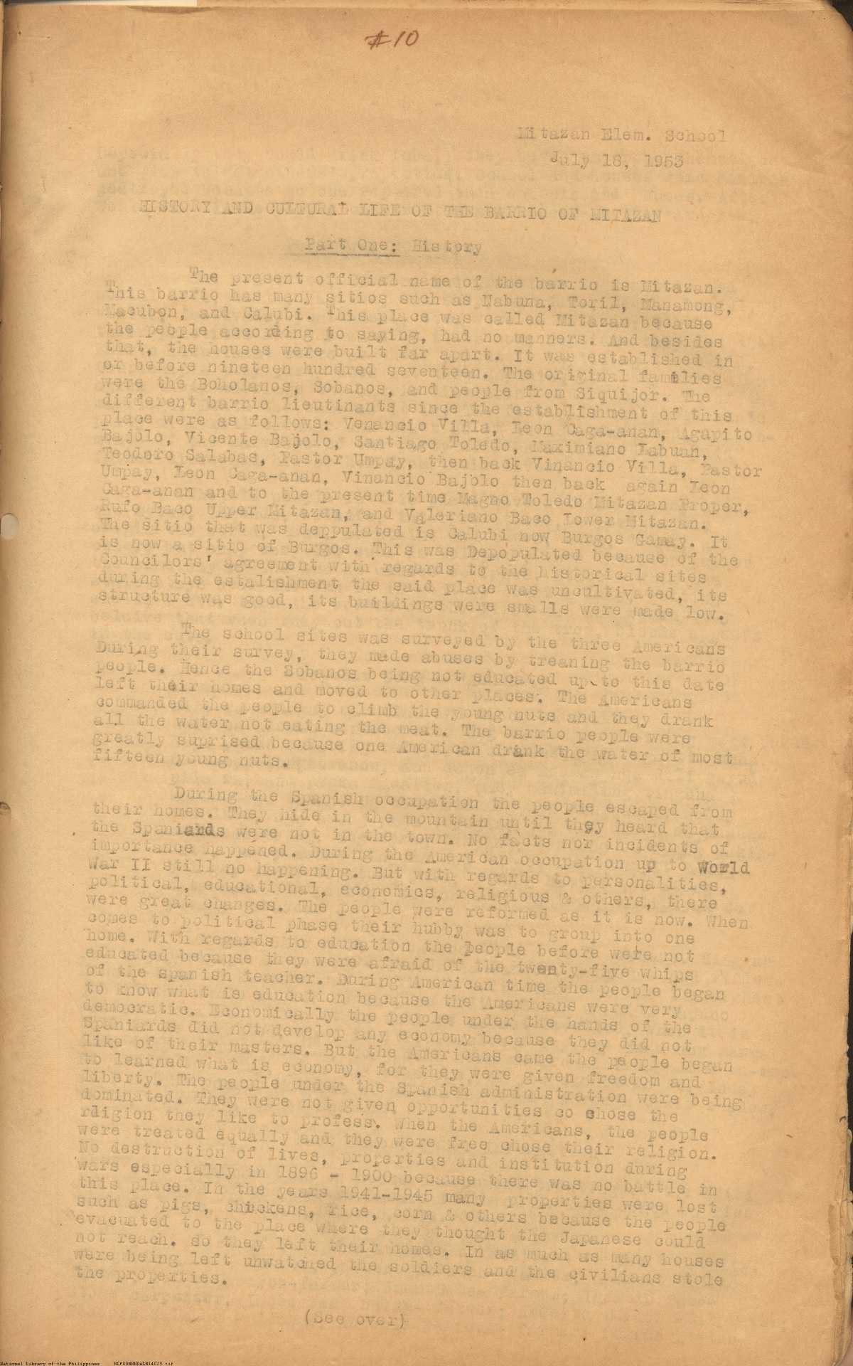 1 
