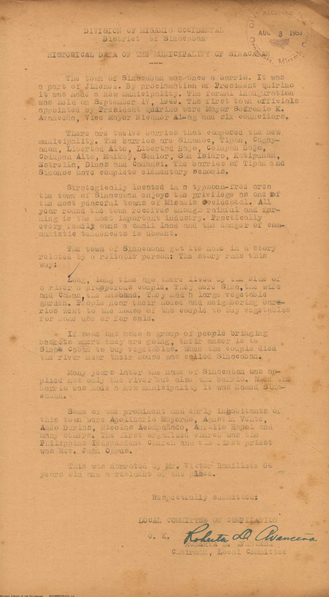 1 
