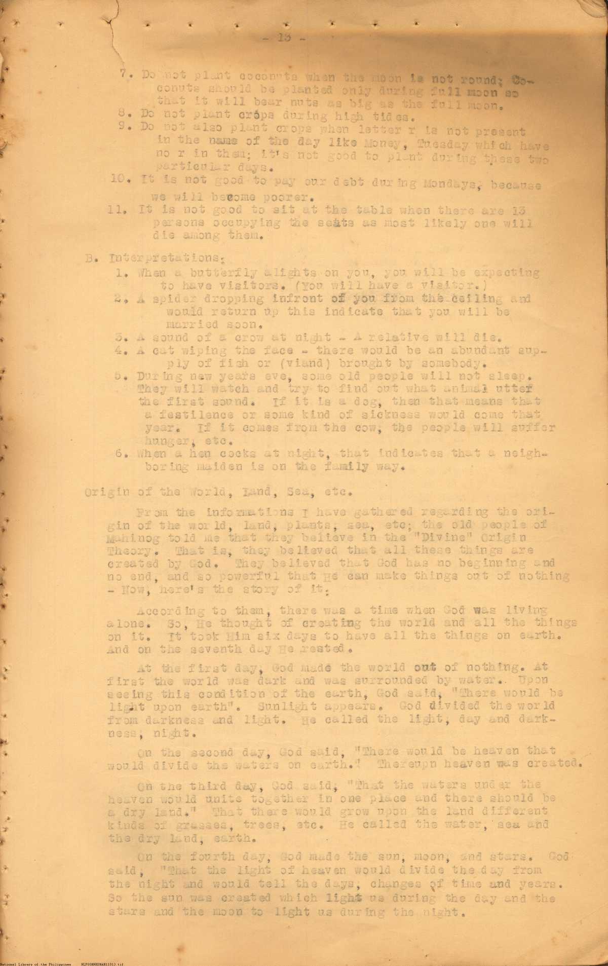 13 
