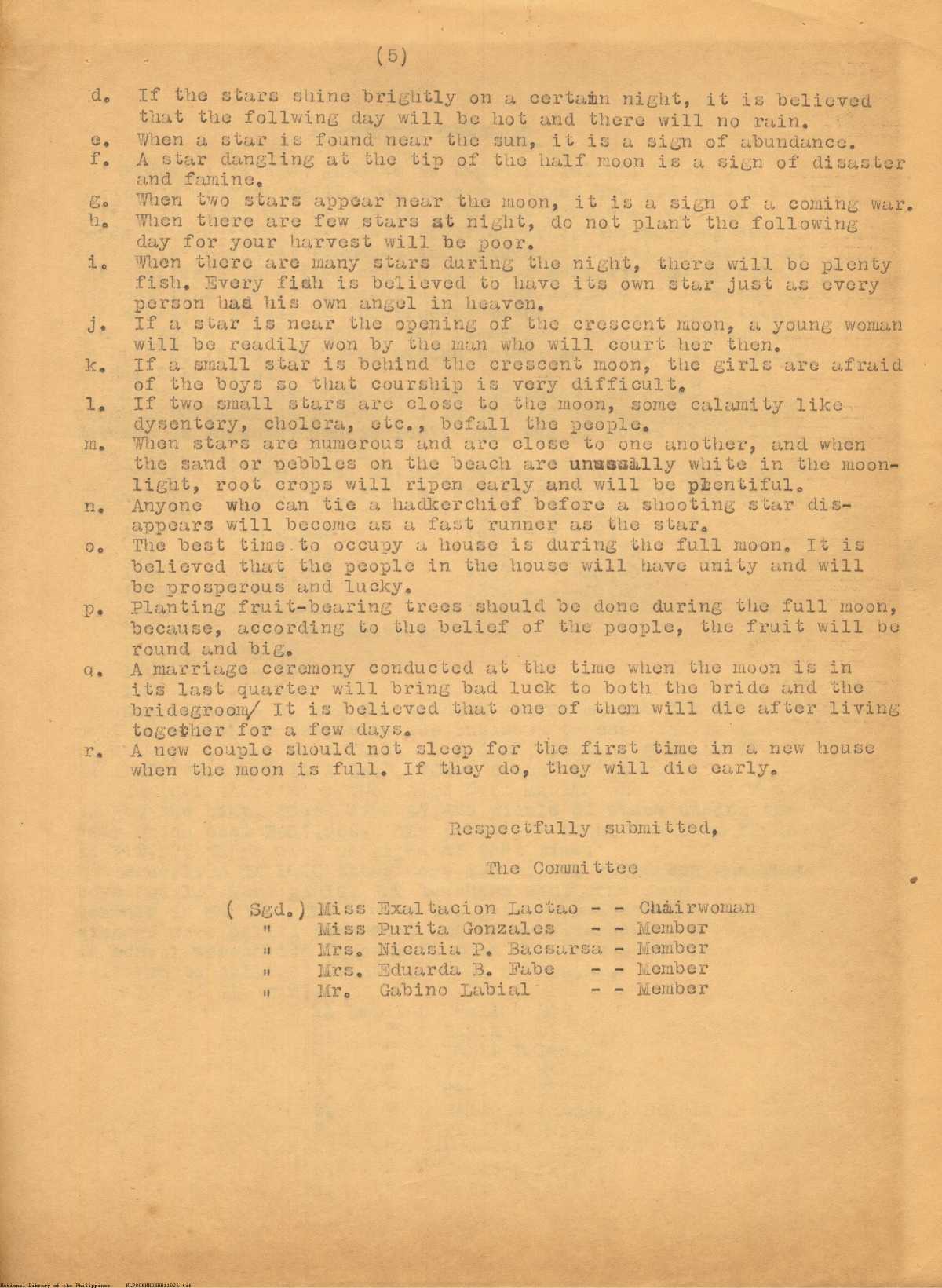 5 
