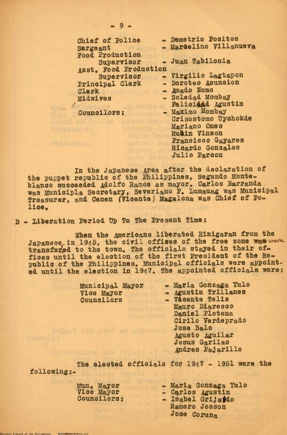 15 
