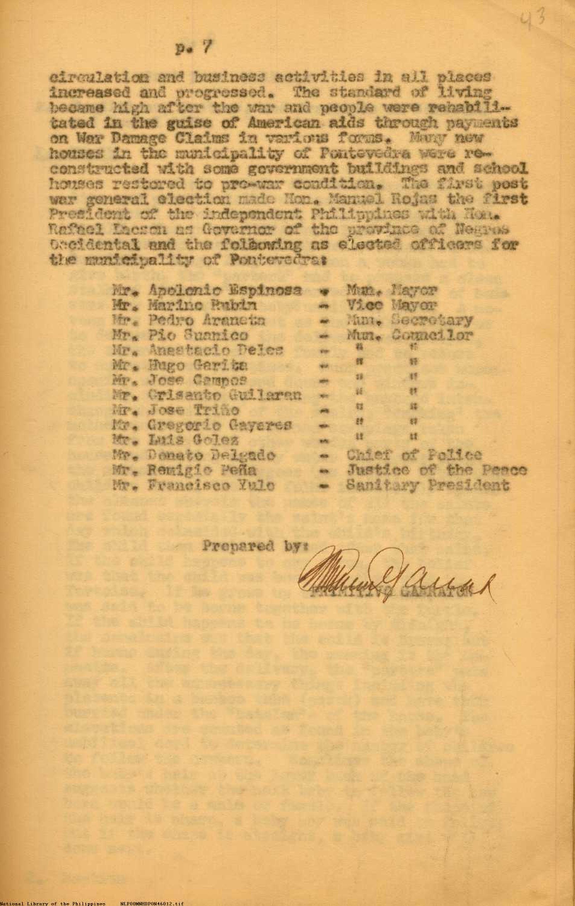 7 
