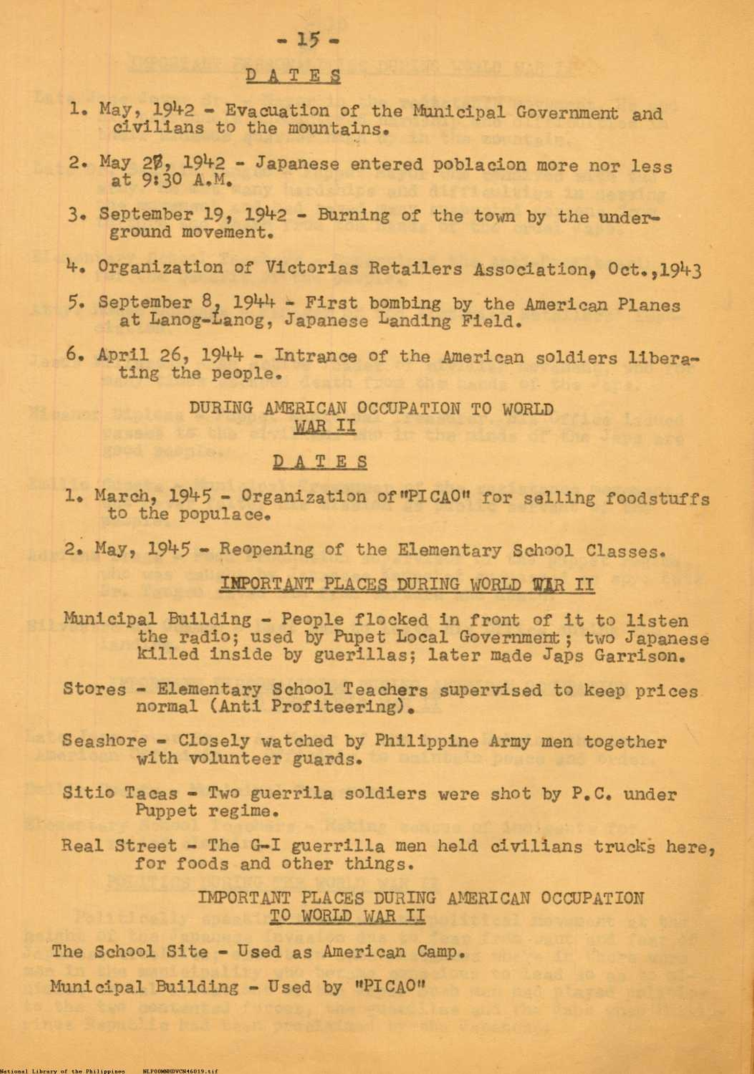 15 
