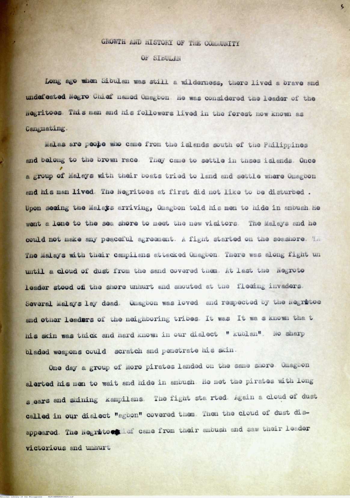 5 
