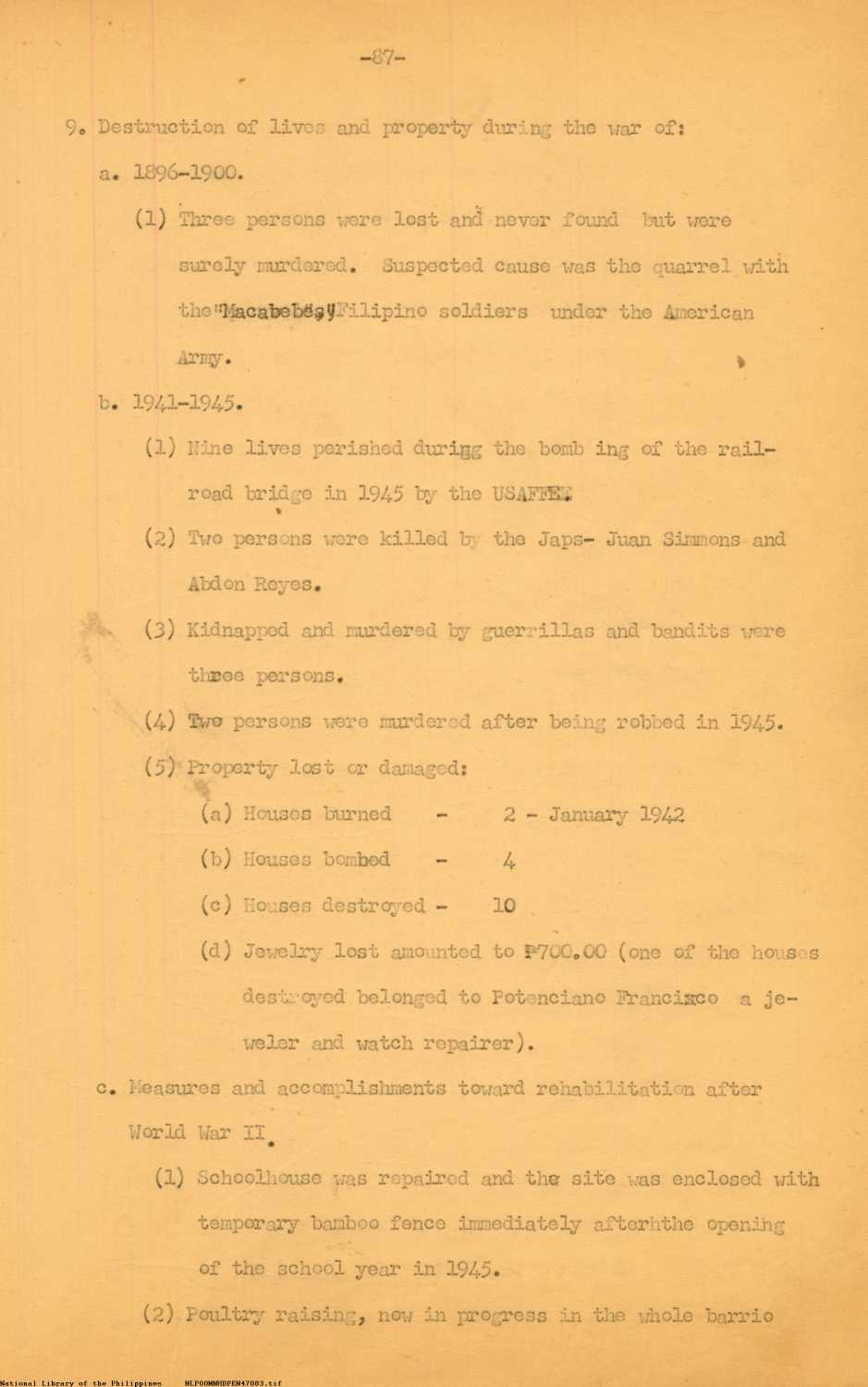 5 
