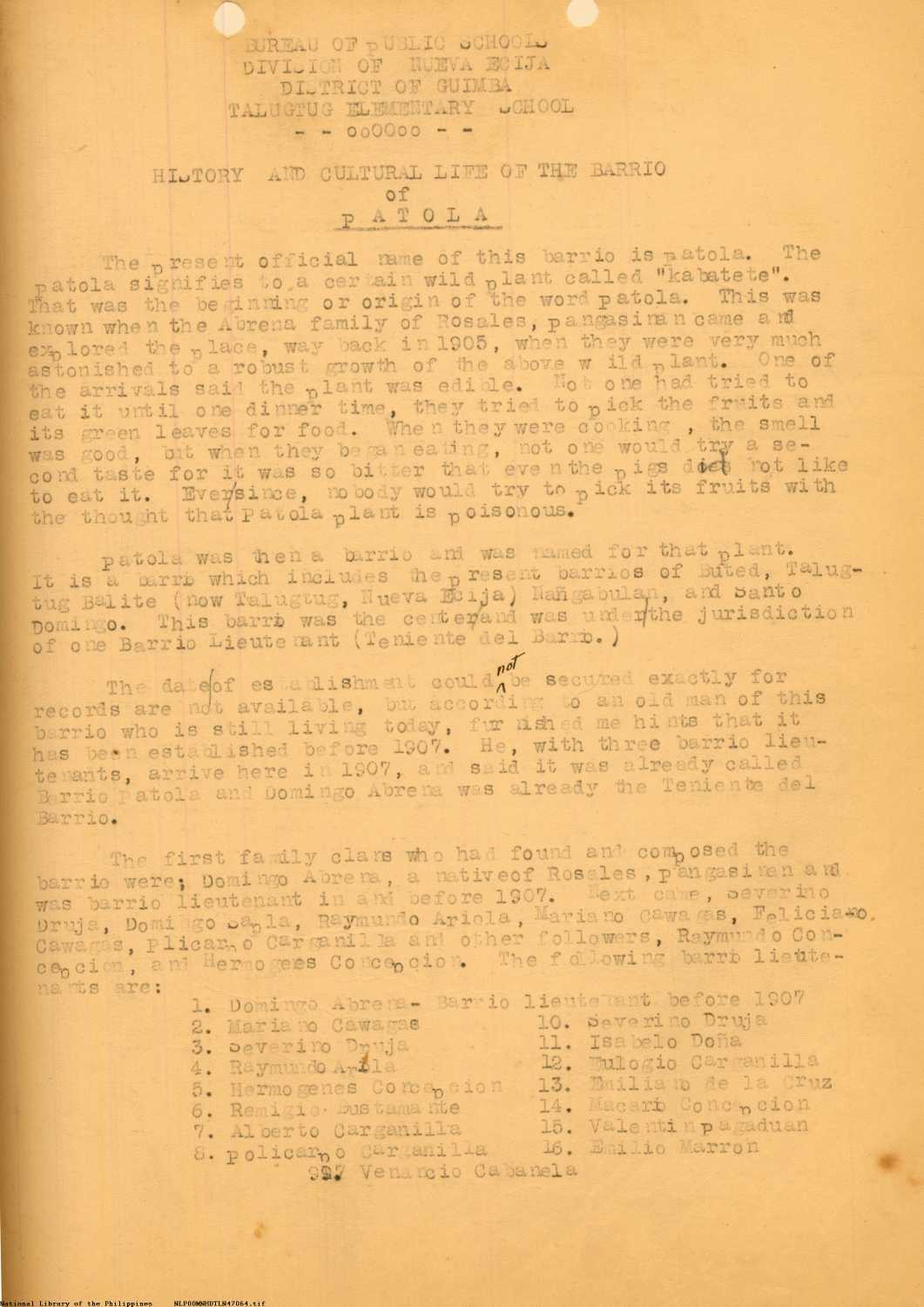 1 
