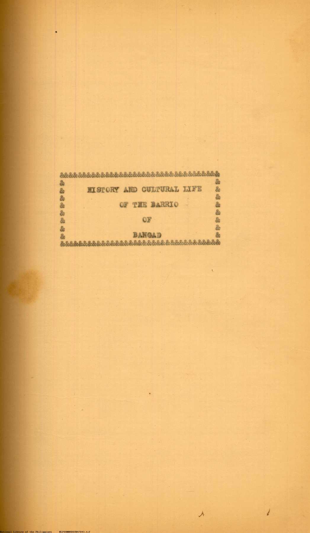 1 
