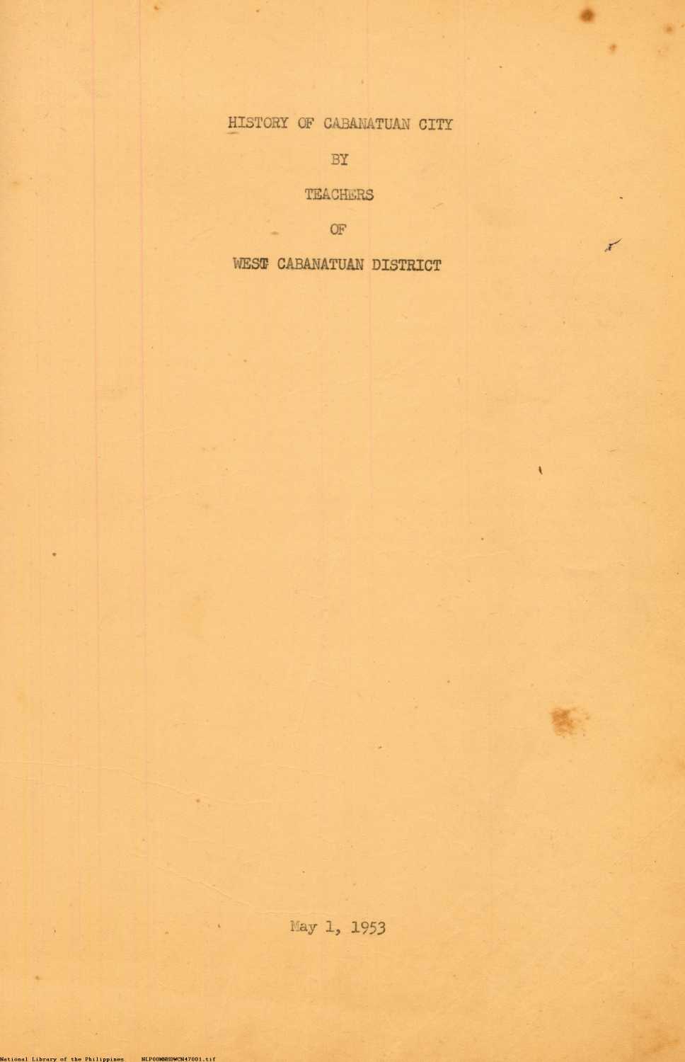 1 
