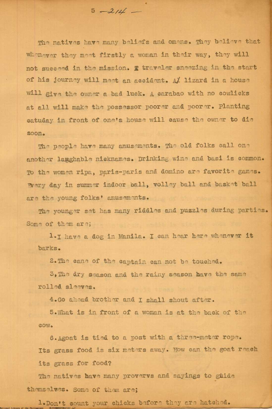 5 

