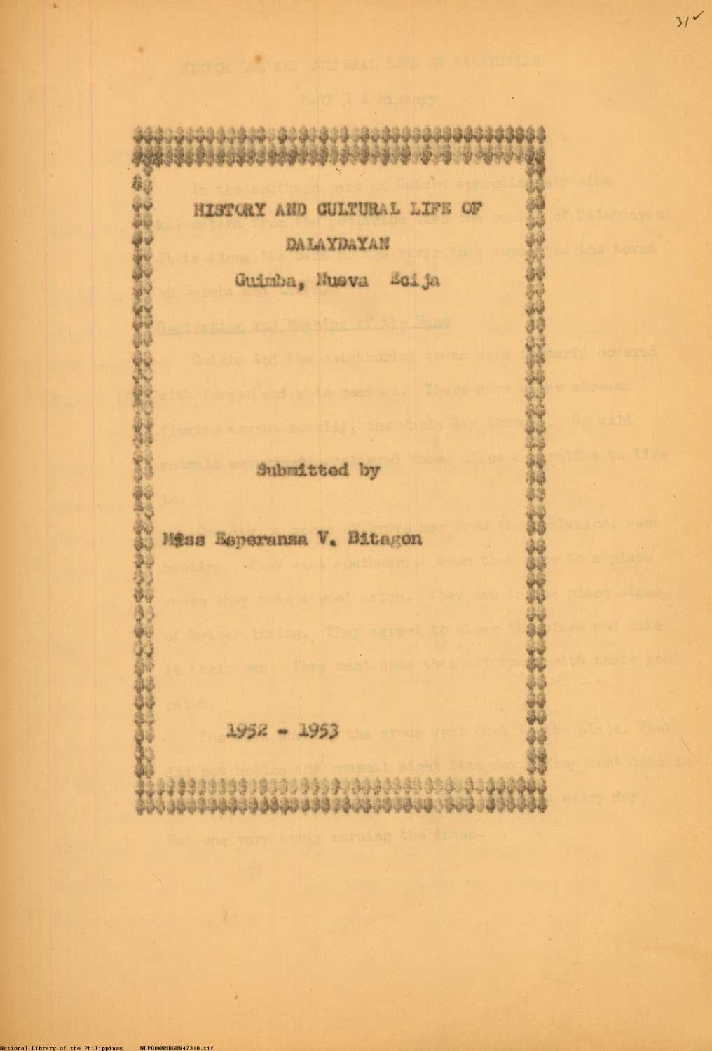 1 
