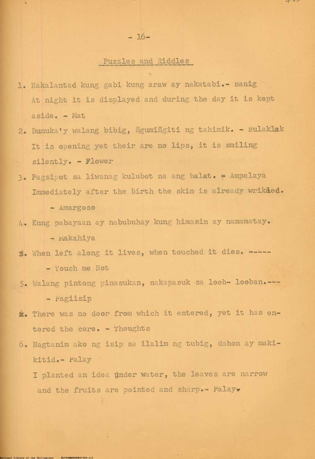 16 
