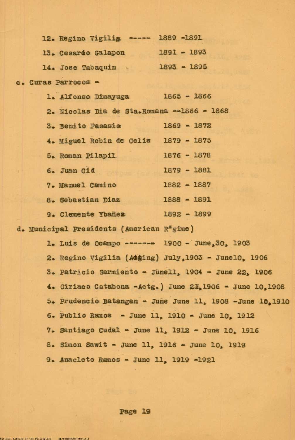 19 
