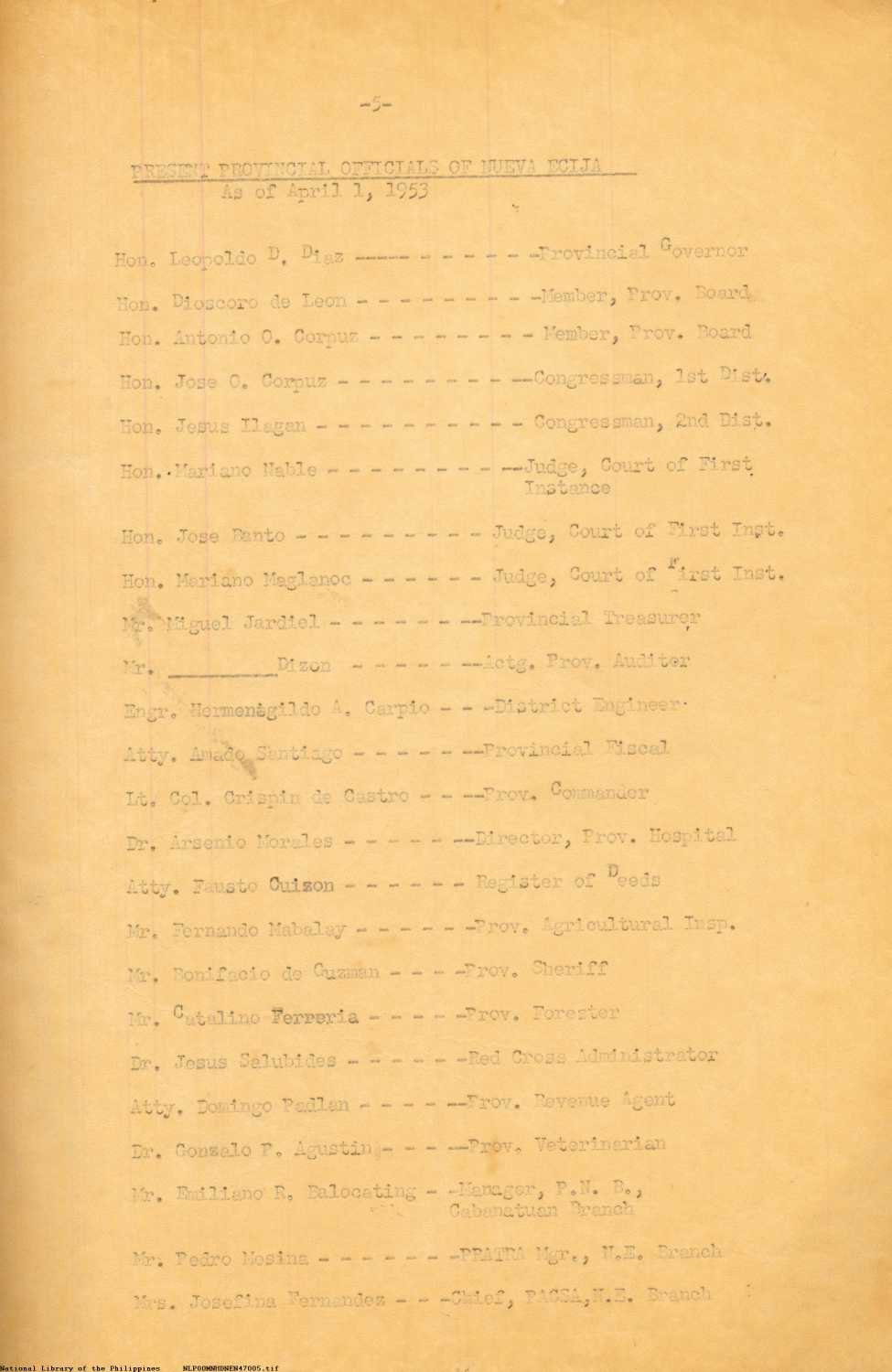5 

